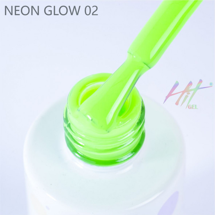 Гель-лак Neon glow №02 ТМ "HIT gel", 9 мл