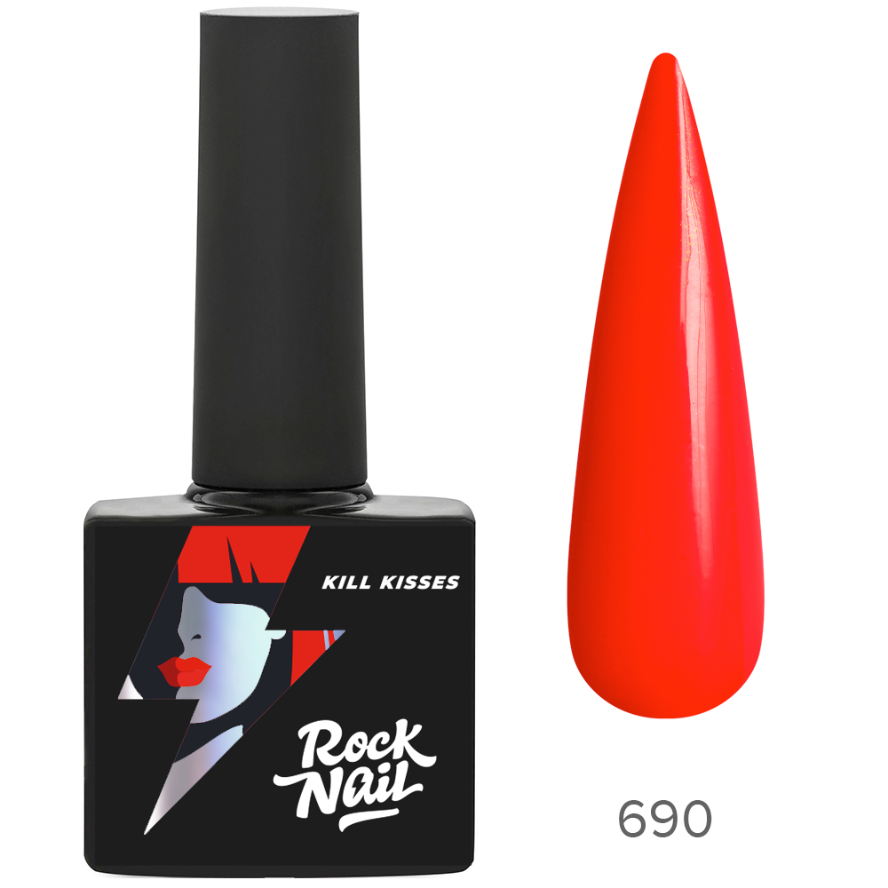 Гель-лак RockNail Kill Kisses 690 Play Dirty
