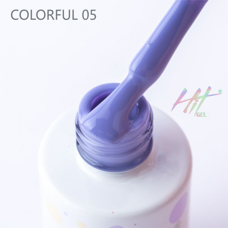 Гель-лак Colorful №05 ТМ "HIT gel", 9 мл