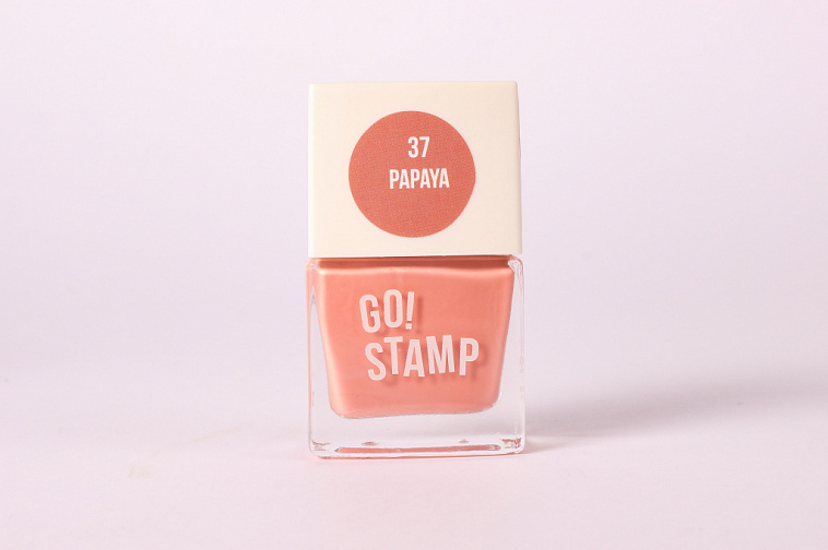 Лак для стемпинга Go Stamp 37 Papaya, 11 мл