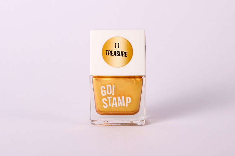 Лак для стемпинга Go Stamp 11 Treasure, 11 мл
