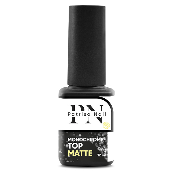 Monochrome-top Matte, без липкого слоя Patrisa Nail, 12 мл