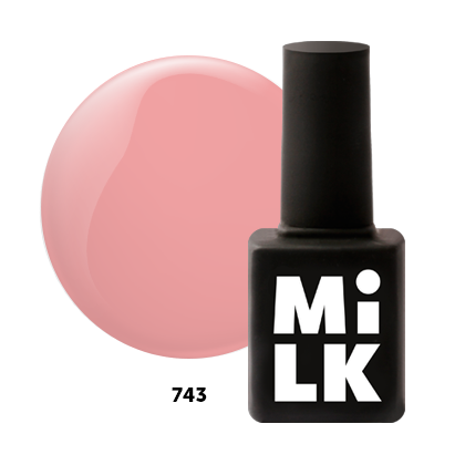 Гель-лак Milk Lip Cream 743 Powder Kiss