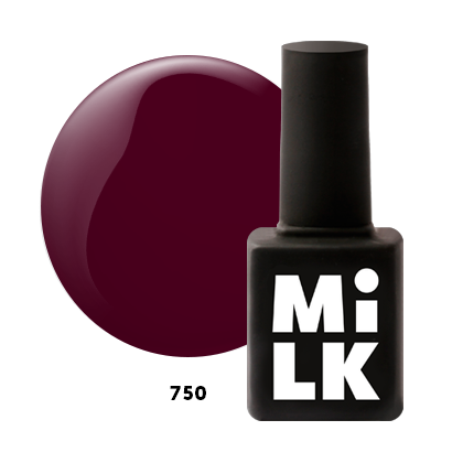 Гель-лак Milk Lip Cream 750 Black Velvet