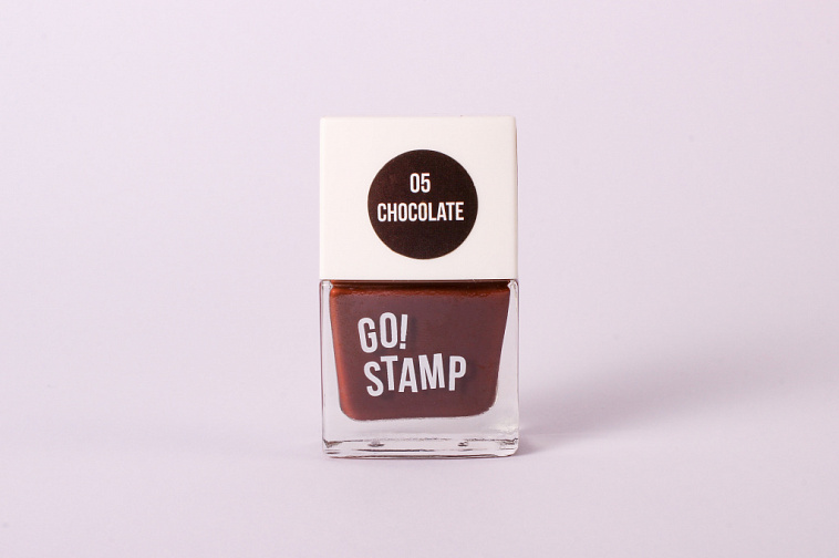 Лак для стемпинга Go Stamp 05 Chocolate, 11 мл