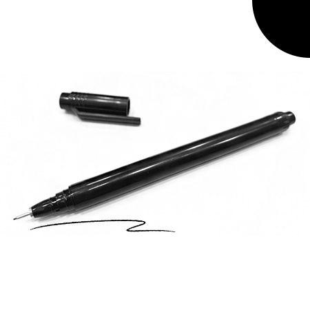 Ручка-маркер для дизайна черная