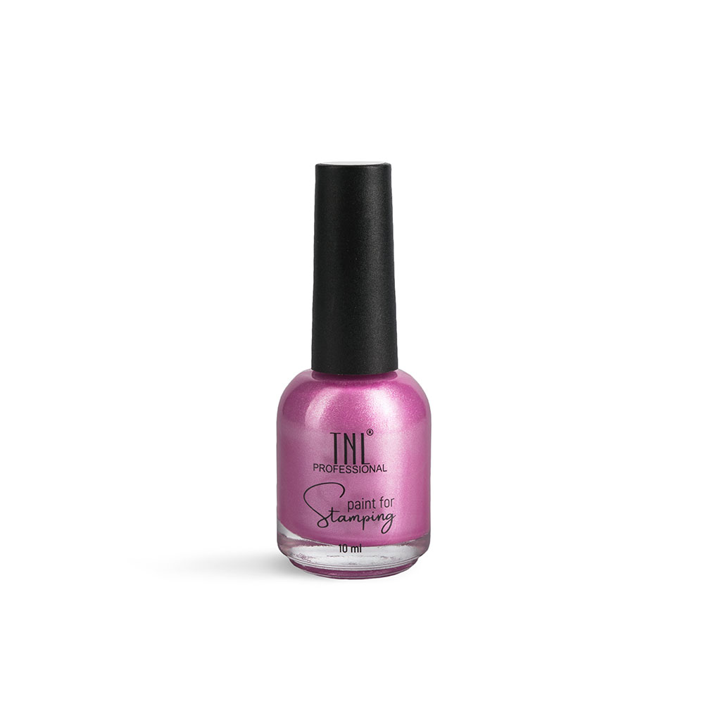 Краска для стемпинга TNL LUX №030 - перламутровый розовый