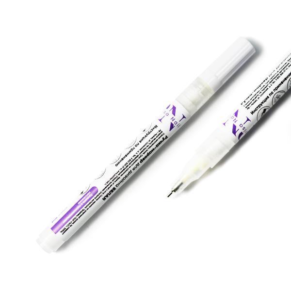 Ручка-маркер для дизайна, белая