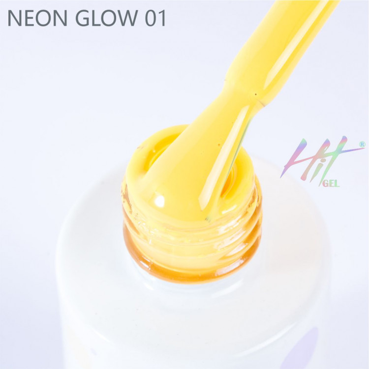 Гель-лак Neon glow №01 ТМ "HIT gel", 9 мл