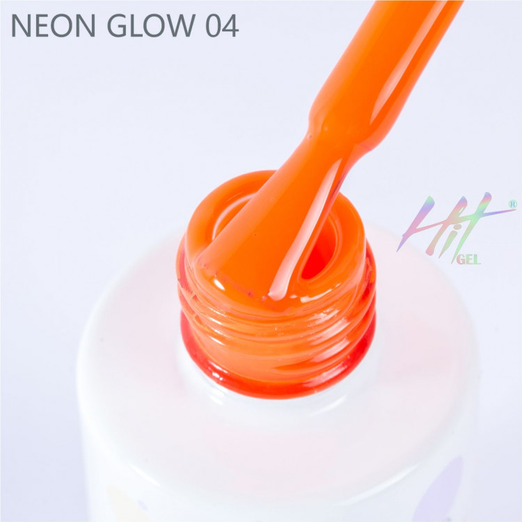 Гель-лак Neon glow №04 ТМ "HIT gel", 9 мл
