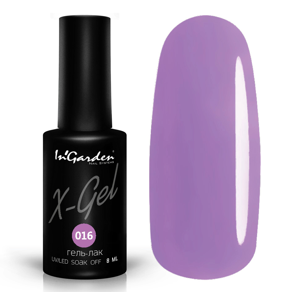 Гель-лак X-Gel N°16 InGarden, 8 мл