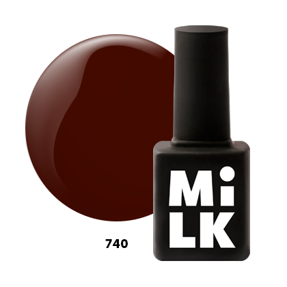Гель-лак Milk Lip Cream 740 Black Honey