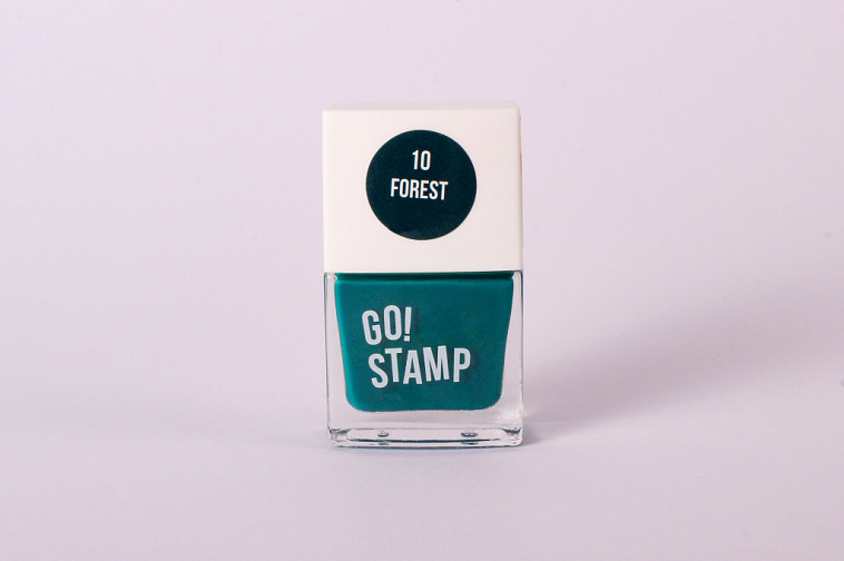 Лак для стемпинга Go Stamp 10 Forest, 11 мл