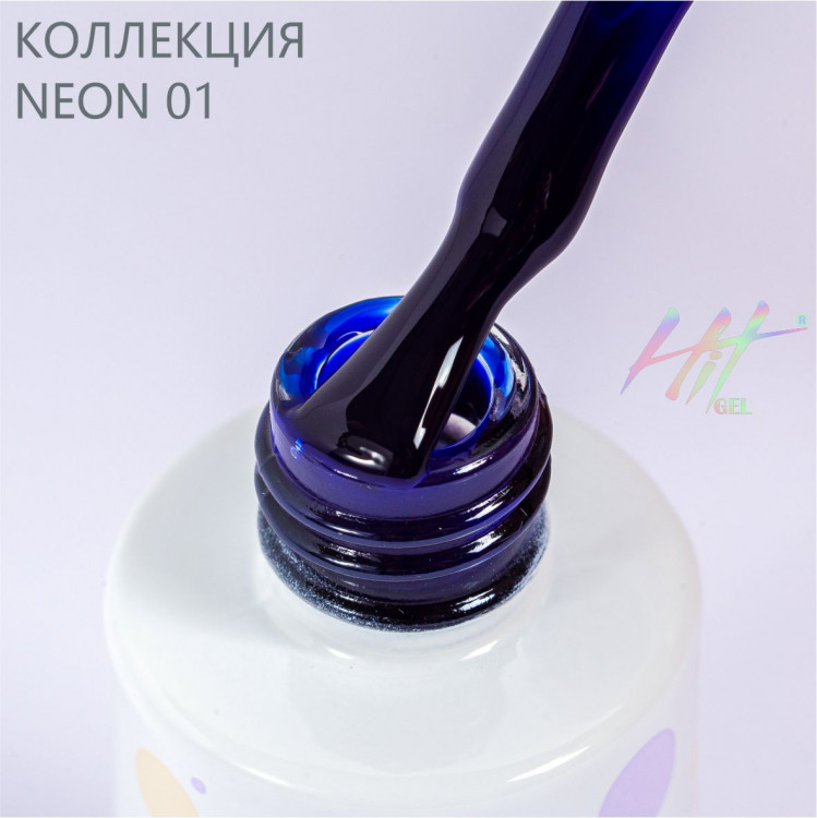 Гель-лак Neon №01 ТМ "HIT gel", 9 мл