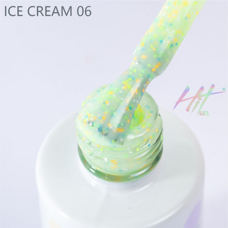 Гель-лак Ice cream №06 ТМ "HIT gel", 9 мл