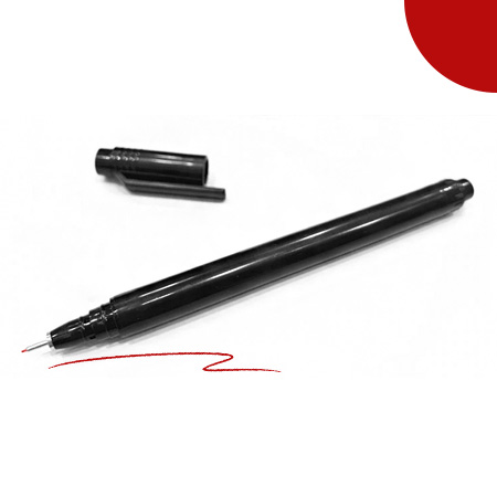 Ручка-маркер для дизайна красная