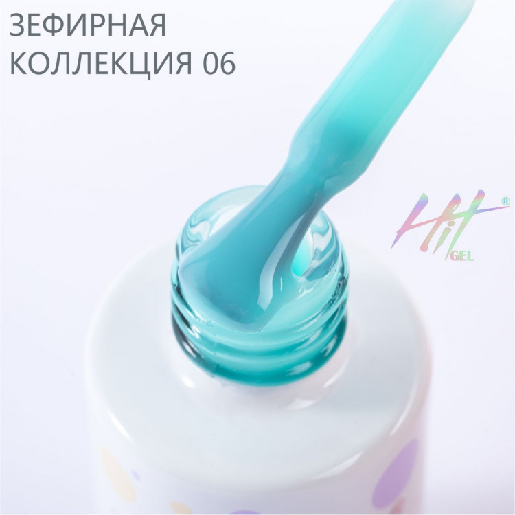 Гель-лак Zephyr №06 ТМ "HIT gel", 9 мл