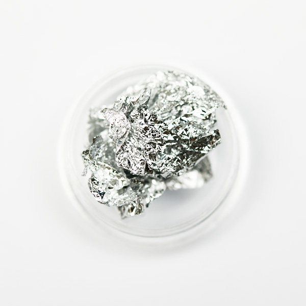 Фольга отрывная «Поталь» серебро, в банке