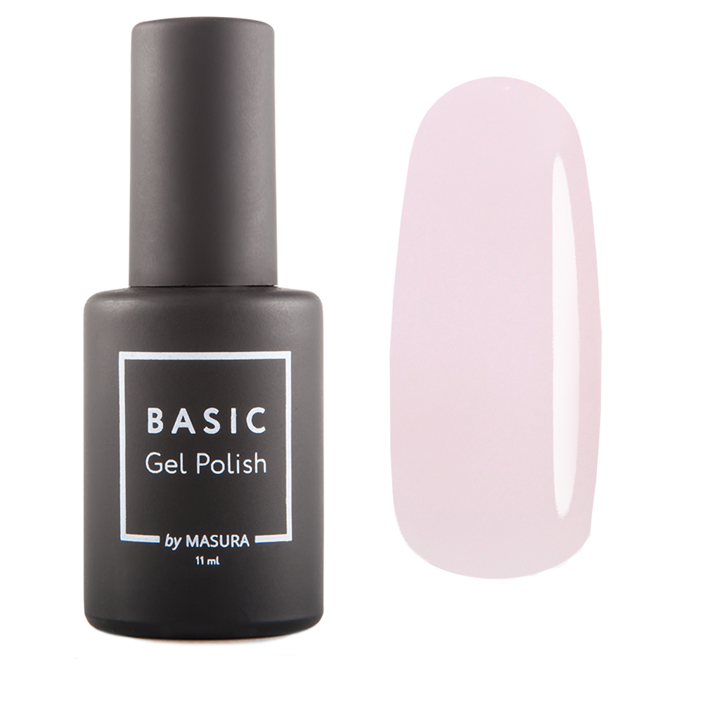 BASIC Nude Rubber Base - Молочно-Розовая, 11 мл, 298-37