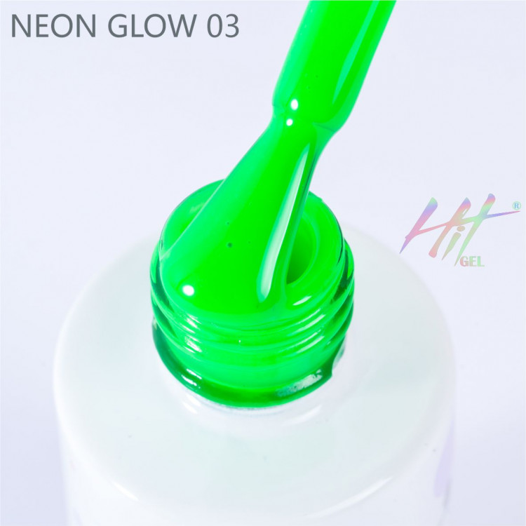 Гель-лак Neon glow №03 ТМ "HIT gel", 9 мл